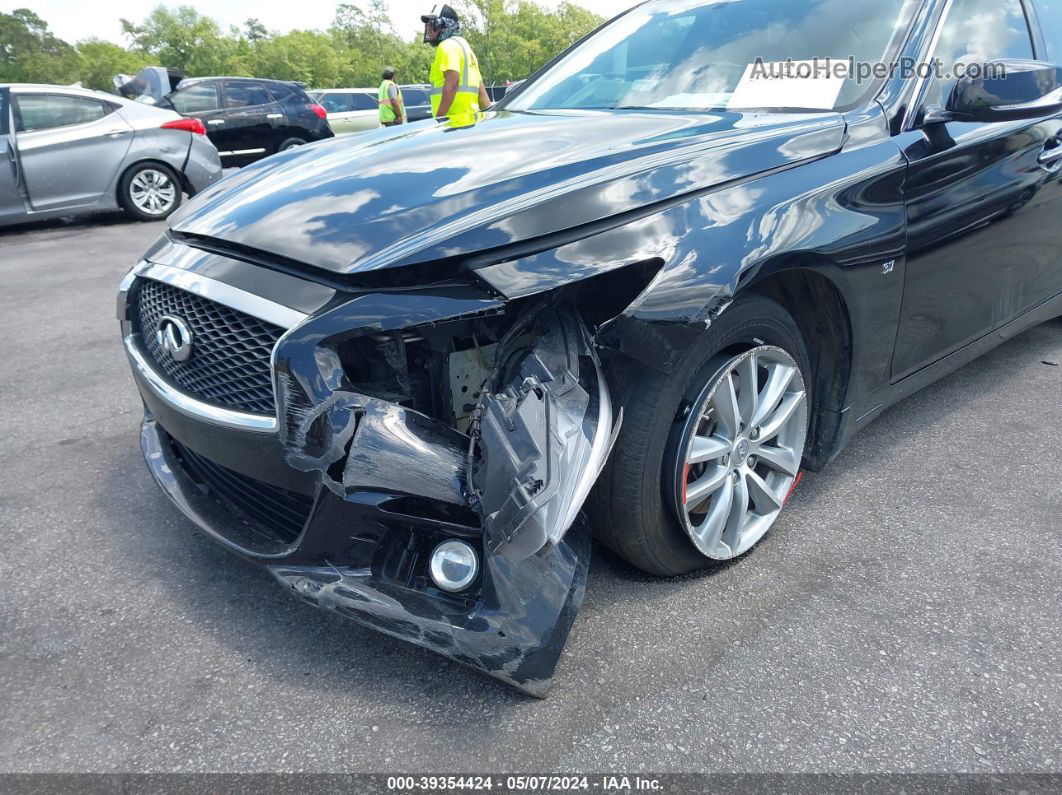 2015 Infiniti Q50 Premium Black vin: JN1BV7AR9FM397101