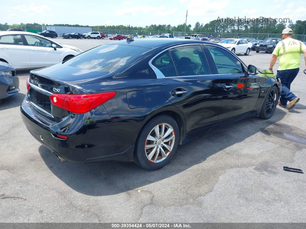 2015 Infiniti Q50 Premium Black vin: JN1BV7AR9FM397101