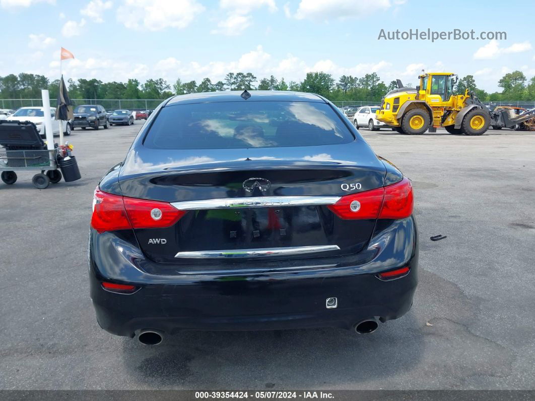 2015 Infiniti Q50 Premium Black vin: JN1BV7AR9FM397101