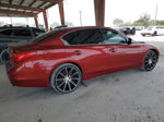 2015 Infiniti Q50 Base Red vin: JN1BV7AR9FM400420