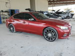 2015 Infiniti Q50 Base Red vin: JN1BV7AR9FM400420