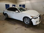 2015 Infiniti Q50 Base White vin: JN1BV7AR9FM404144