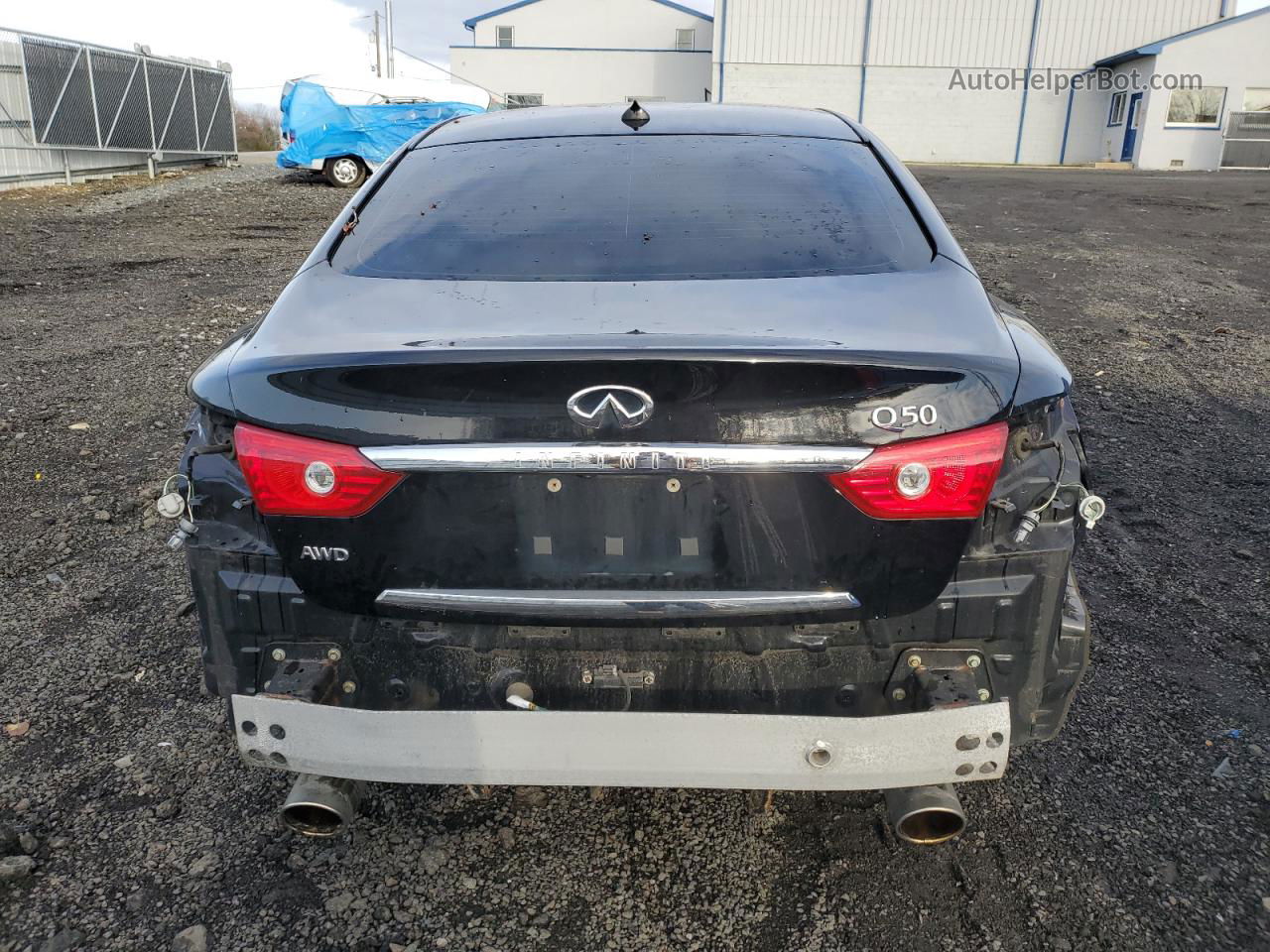 2015 Infiniti Q50 Base Черный vin: JN1BV7AR9FM412065