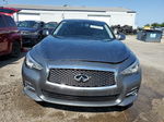 2015 Infiniti Q50 Base Gray vin: JN1BV7AR9FM419467