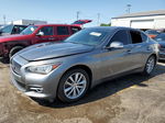 2015 Infiniti Q50 Base Gray vin: JN1BV7AR9FM419467