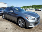 2015 Infiniti Q50 Base Gray vin: JN1BV7AR9FM419467