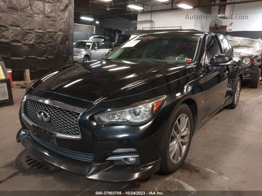 2014 Infiniti Q50 Premium Черный vin: JN1BV7ARXEM681819