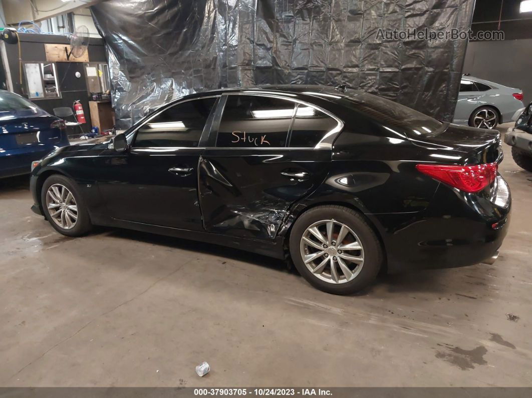 2014 Infiniti Q50 Premium Черный vin: JN1BV7ARXEM681819