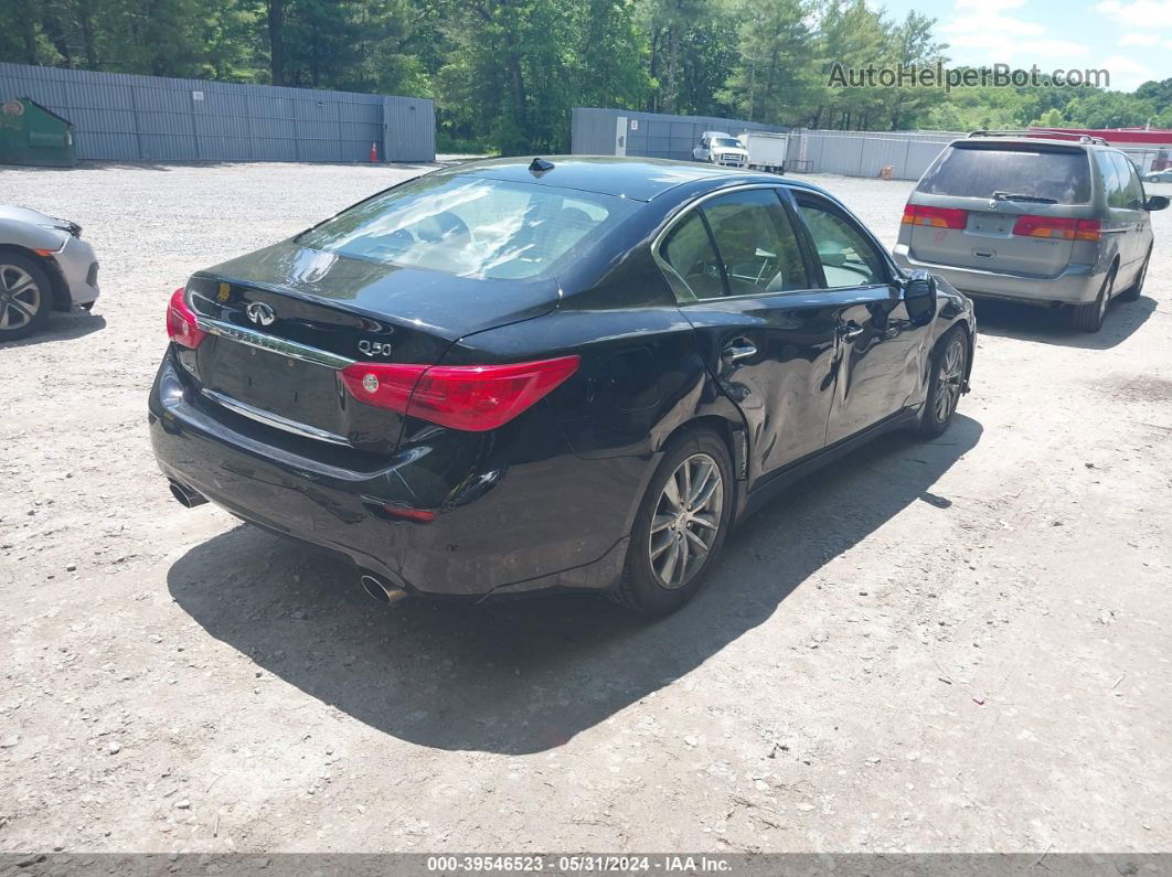 2014 Infiniti Q50 Premium Black vin: JN1BV7ARXEM683974