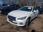 2014 Infiniti Q50   Белый vin: JN1BV7ARXEM703625