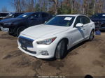 2014 Infiniti Q50   White vin: JN1BV7ARXEM703625