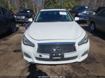 2014 Infiniti Q50   White vin: JN1BV7ARXEM703625