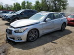 2015 Infiniti Q50 Base Silver vin: JN1BV7ARXFM397480