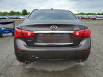 2015 Infiniti Q50 Base Brown vin: JN1BV7ARXFM397902