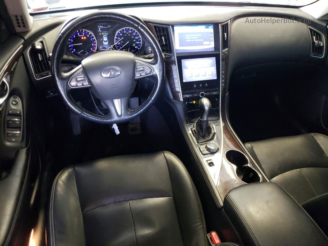 2015 Infiniti Q50 Base Черный vin: JN1BV7ARXFM405285