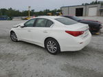 2015 Infiniti Q50 Base White vin: JN1BV7ARXFM409823