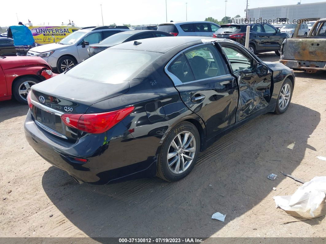 2015 Infiniti Q50 Premium Black vin: JN1BV7ARXFM415024