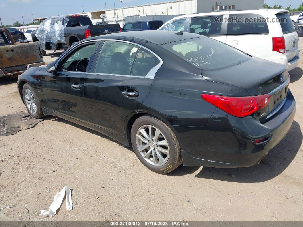 2015 Infiniti Q50 Premium Черный vin: JN1BV7ARXFM415024