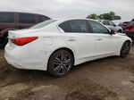 2015 Infiniti Q50 Base White vin: JN1BV7ARXFM415704