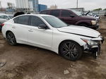 2015 Infiniti Q50 Base Белый vin: JN1BV7ARXFM415704