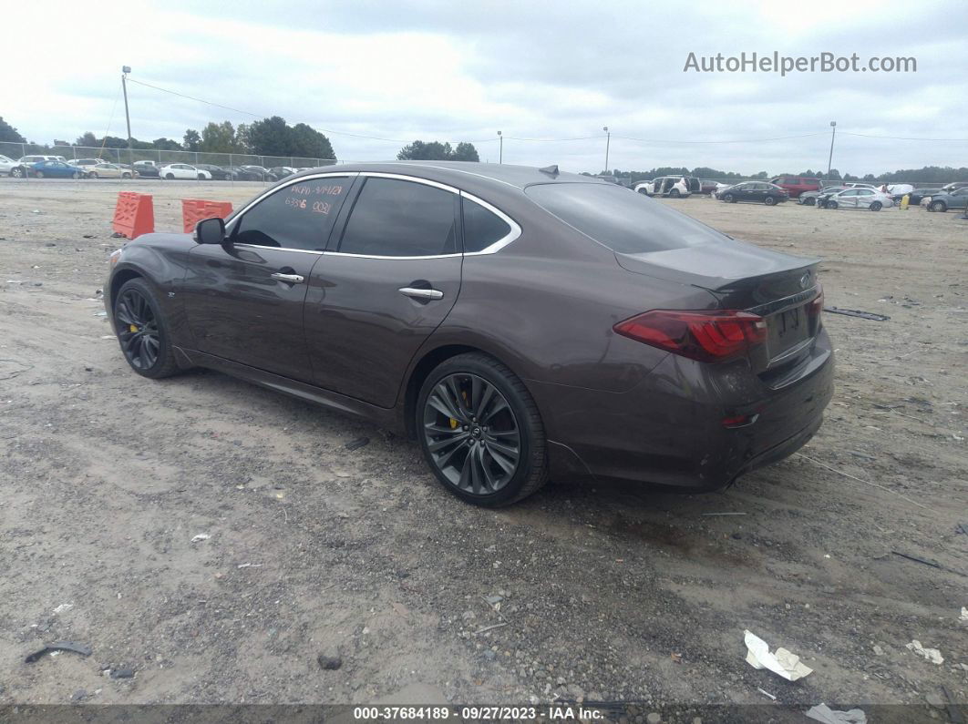 2016 Infiniti Q70   Коричневый vin: JN1BY1AP1GM220031