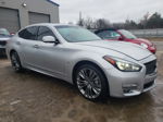 2016 Infiniti Q70 3.7 Silver vin: JN1BY1AP5GM220257