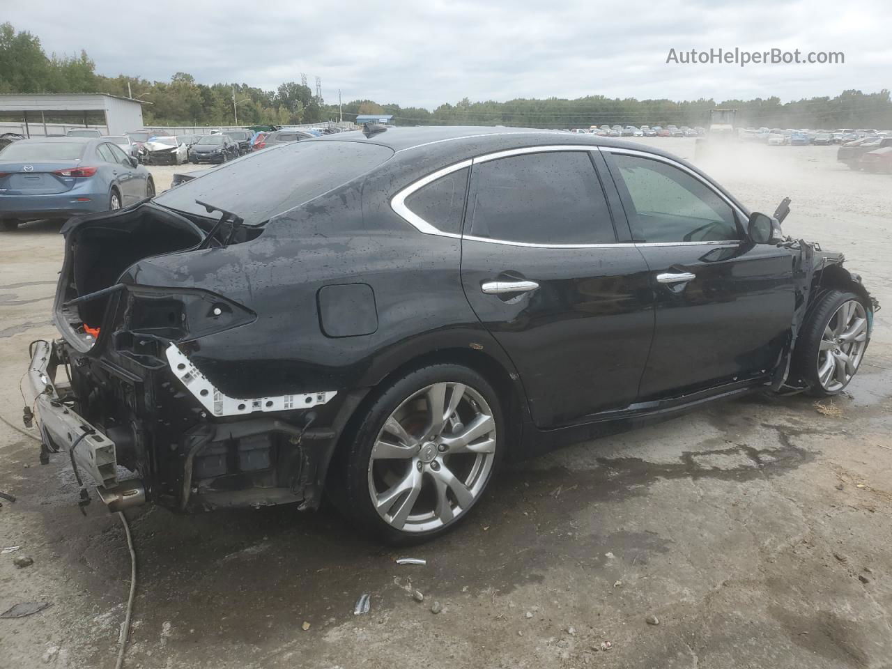 2016 Infiniti Q70 3.7 Black vin: JN1BY1AP5GM220338