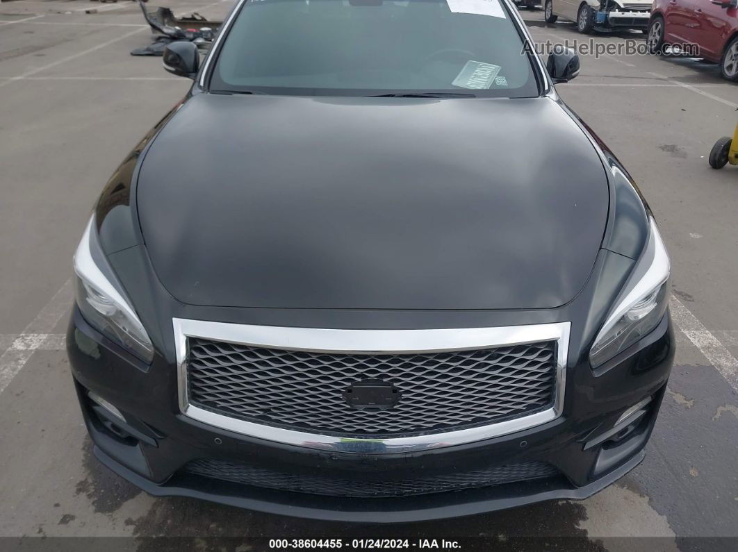 2016 Infiniti Q70 3.7 Черный vin: JN1BY1AP5GM221246