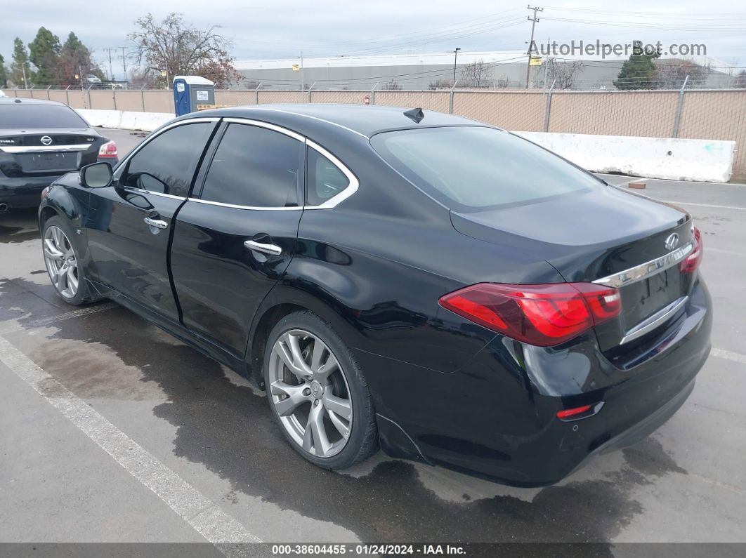 2016 Infiniti Q70 3.7 Черный vin: JN1BY1AP5GM221246