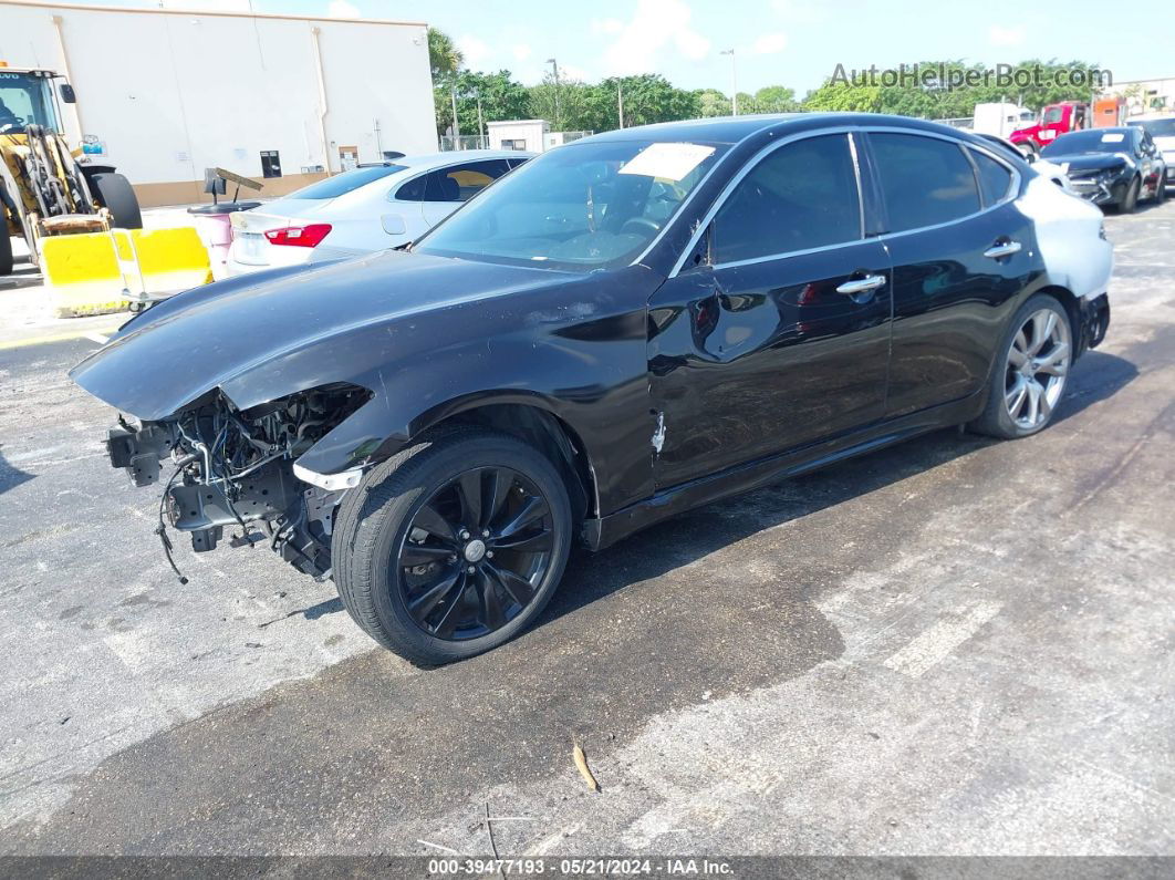 2016 Infiniti Q70 3.7 Black vin: JN1BY1AP6GM220333