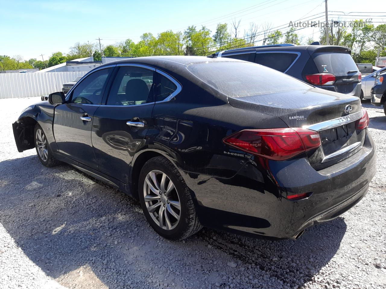 2016 Infiniti Q70 3.7 Black vin: JN1BY1AP9GM220889