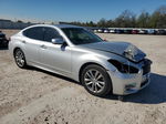 2016 Infiniti Q70 3.7 Silver vin: JN1BY1APXGM220724