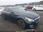 2016 Infiniti Q70 3.7x Dark Blue vin: JN1BY1AR0GM270839