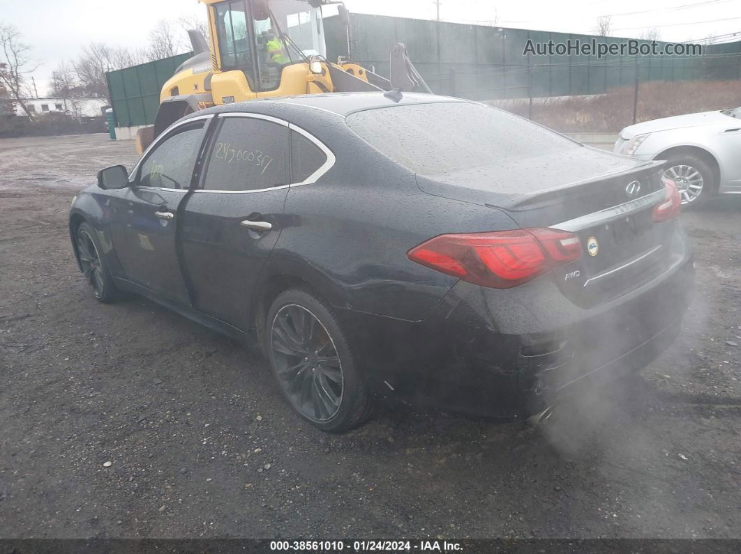 2016 Infiniti Q70 3.7x Dark Blue vin: JN1BY1AR0GM270839