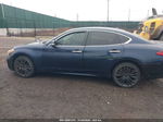 2016 Infiniti Q70 3.7x Dark Blue vin: JN1BY1AR0GM270839