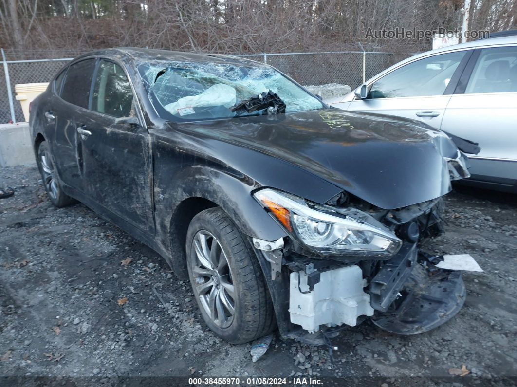 2016 Infiniti Q70 3.7x Black vin: JN1BY1AR1GM270123