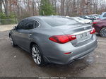 2016 Infiniti Q70 3.7x Gray vin: JN1BY1AR1GM270932