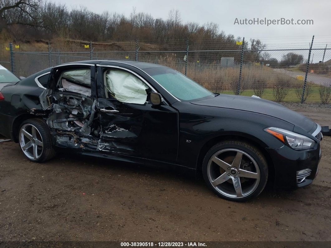 2016 Infiniti Q70 3.7x Black vin: JN1BY1AR4GM270519