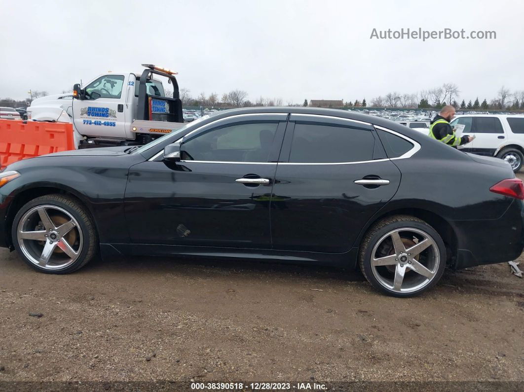 2016 Infiniti Q70 3.7x Черный vin: JN1BY1AR4GM270519