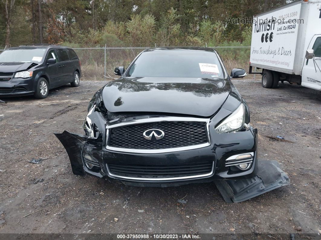 2016 Infiniti Q70 3.7x Black vin: JN1BY1AR5GM270092