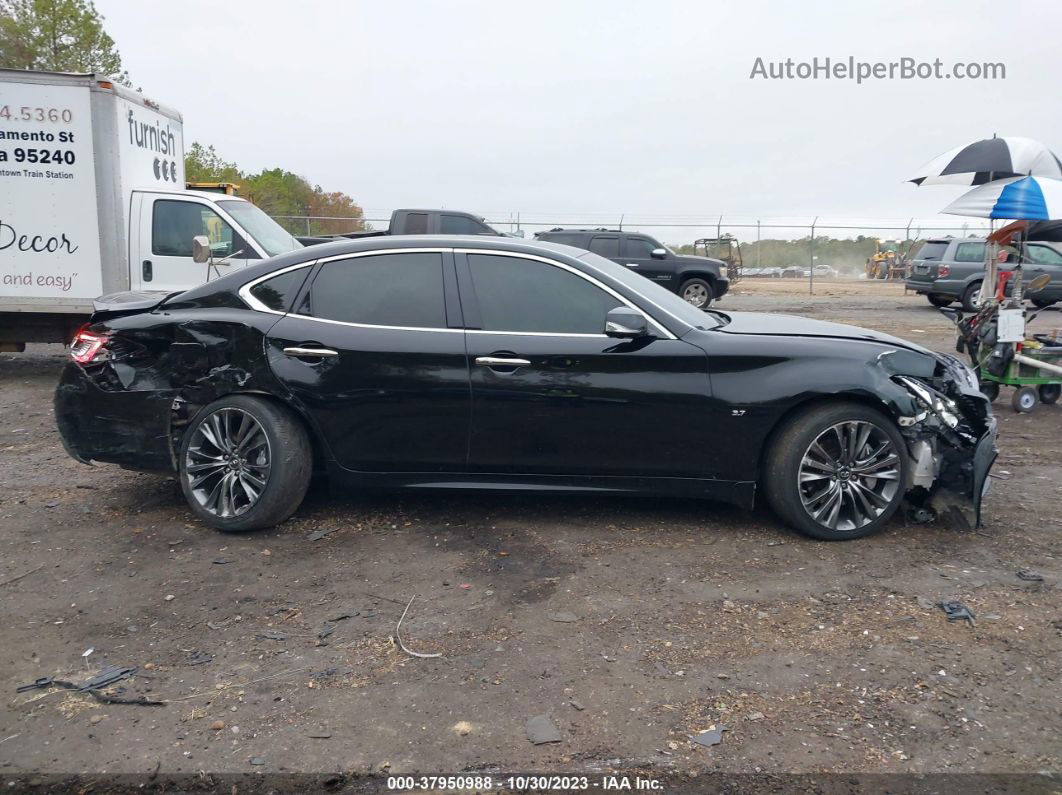 2016 Infiniti Q70 3.7x Черный vin: JN1BY1AR5GM270092