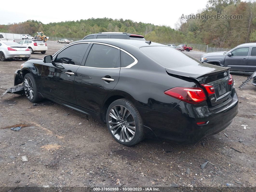 2016 Infiniti Q70 3.7x Черный vin: JN1BY1AR5GM270092