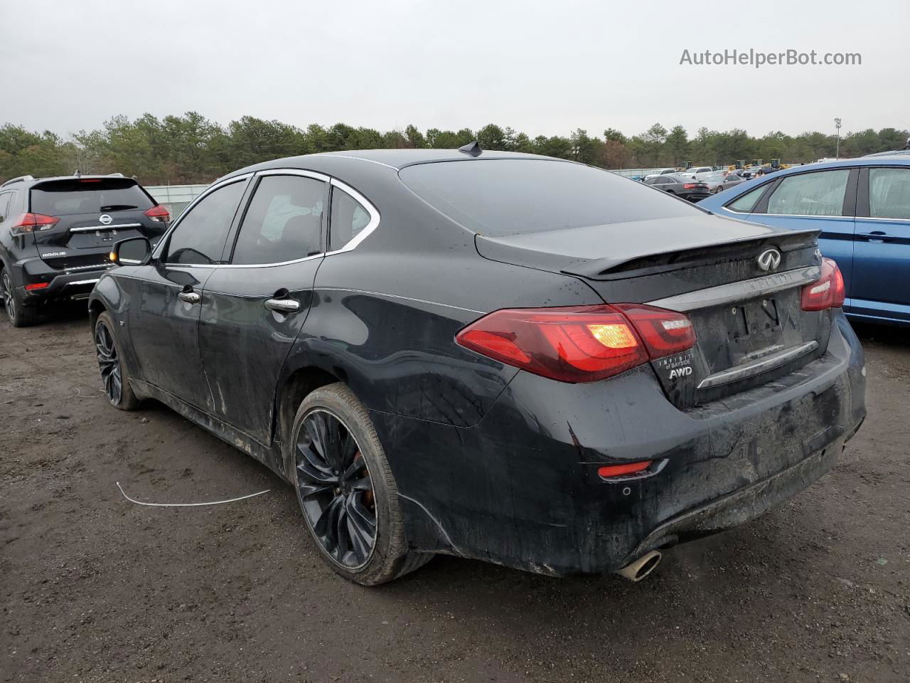 2016 Infiniti Q70 3.7 Black vin: JN1BY1AR6GM271123