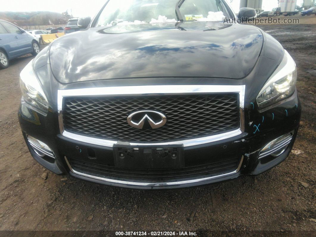 2016 Infiniti Q70 3.7x Black vin: JN1BY1AR8GM271303