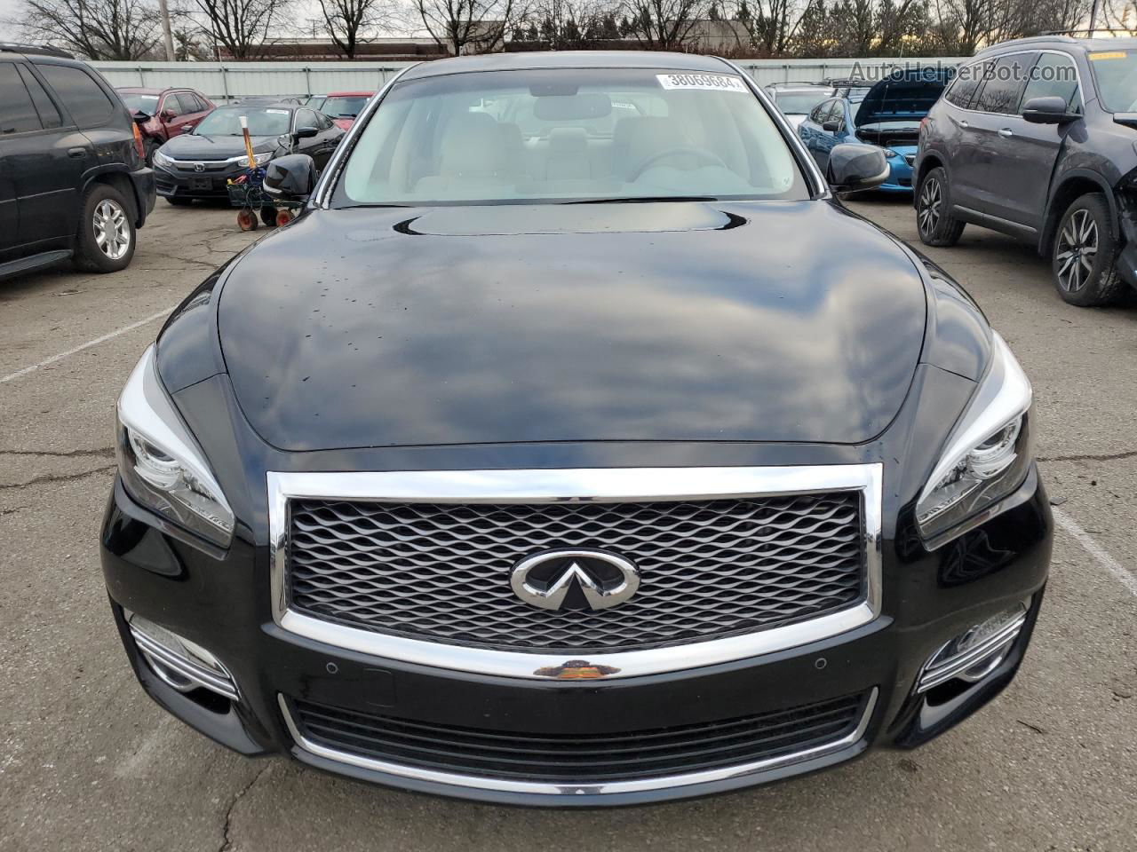 2016 Infiniti Q70 3.7 Black vin: JN1BY1AR9GM270127