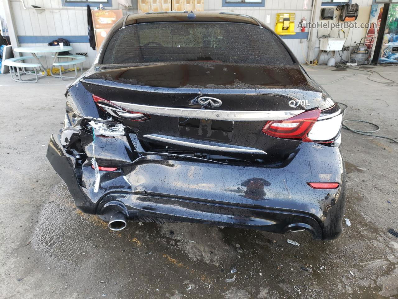 2016 Infiniti Q70l 3.7 Черный vin: JN1BY1PP2GM630456