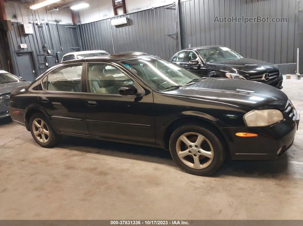 2000 Nissan Maxima Gle Black vin: JN1CA31A2YT222524