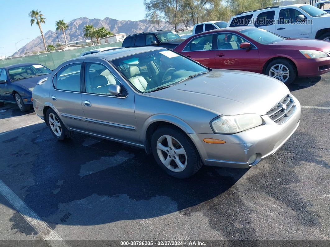 2000 Nissan Maxima Gle/gxe/se Silver vin: JN1CA31A3YT020114