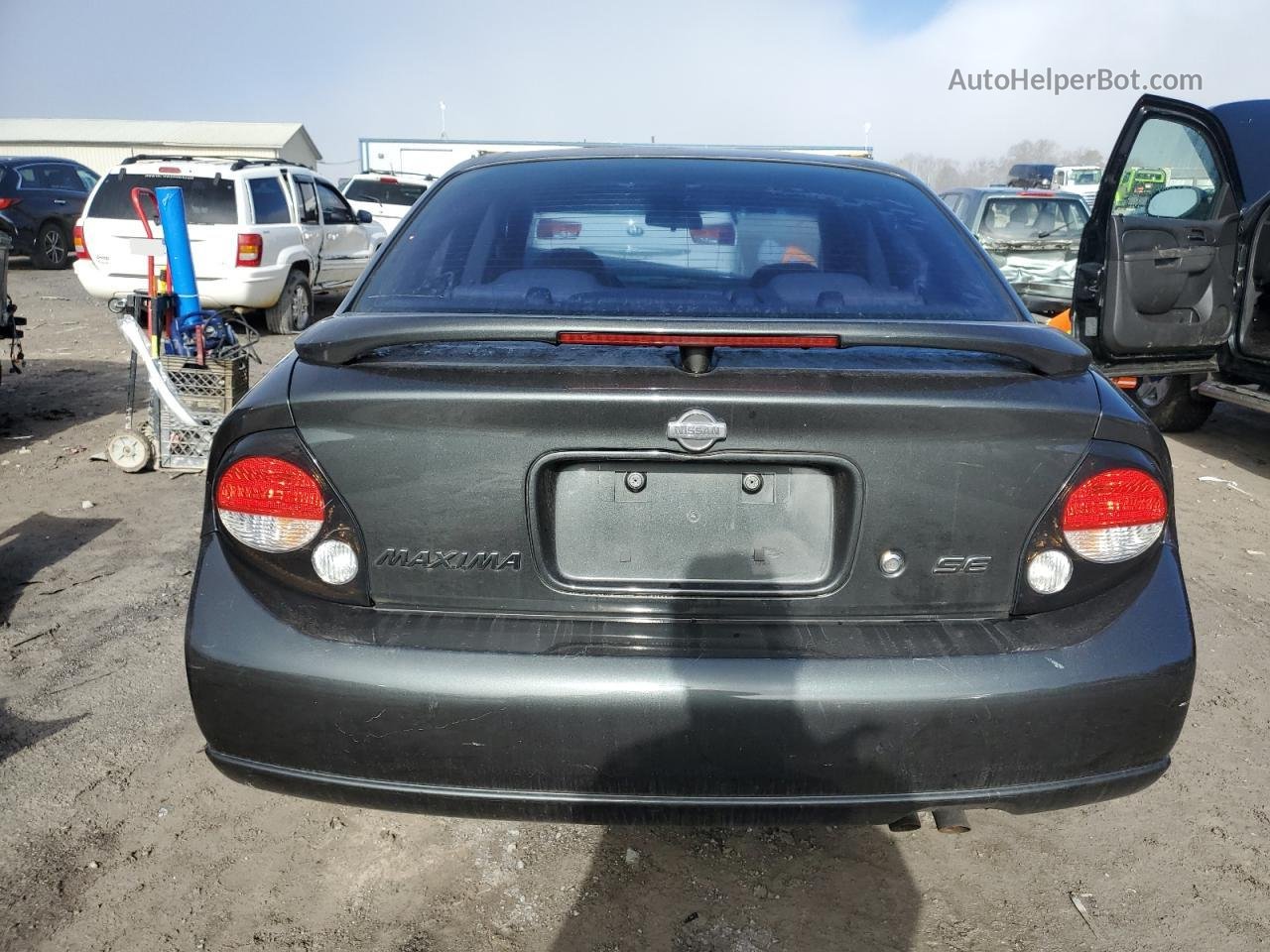 2000 Nissan Maxima Gle Charcoal vin: JN1CA31A3YT026351