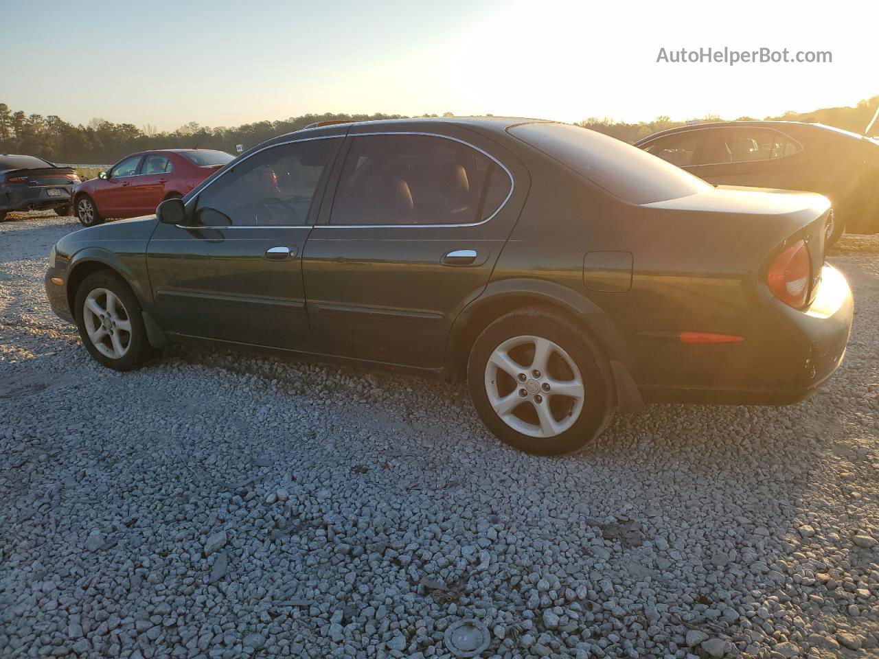 2000 Nissan Maxima Gle Green vin: JN1CA31A3YT205585